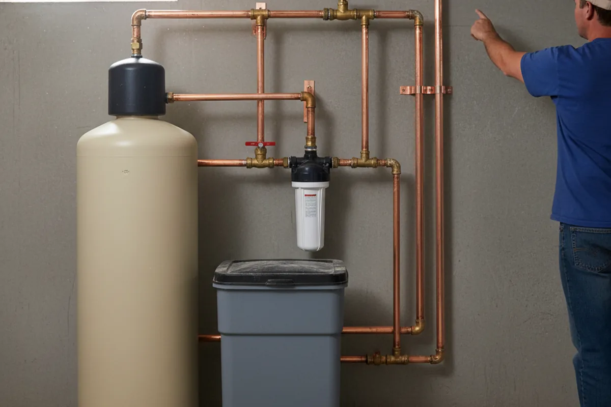 Whole-house water treatment system installed in Martinez